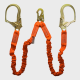 Guardian® Stretch Lanyard - Steel Rebar Hook Connector (Twin Leg)